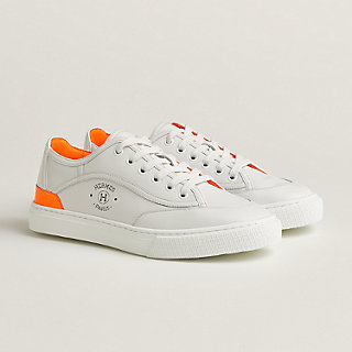 HERMES ✧‧エズ 23cm ✧‧ホワイト get-sneaker--241287Z 91-front-